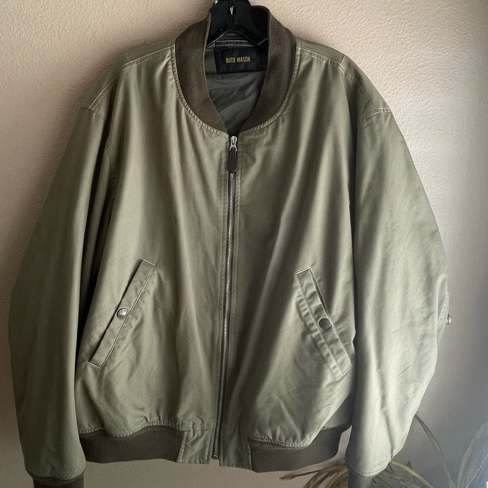 Buck Mason Mushroom Bomber Jacket